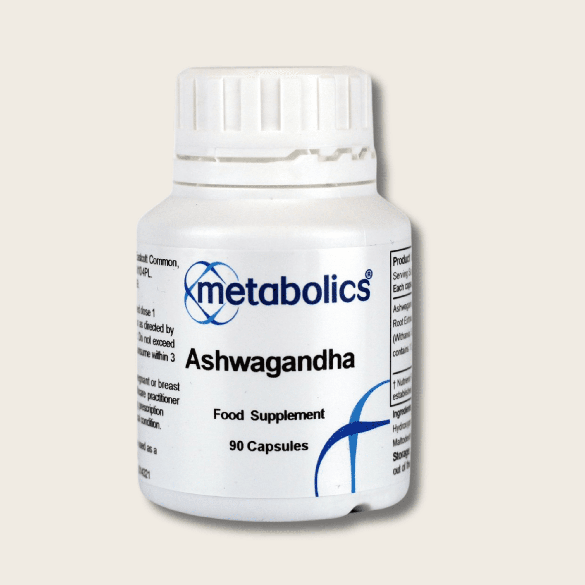 Ashwagandha Capsules | Metabolics Ashwagandha Capsules | Metabolics