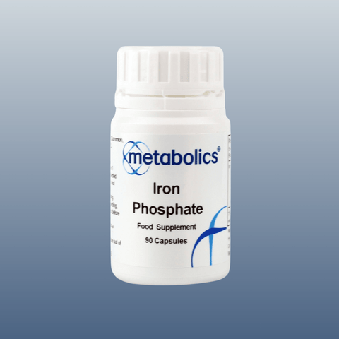 Iron Phosphate - 90 Capsules - Metabolics