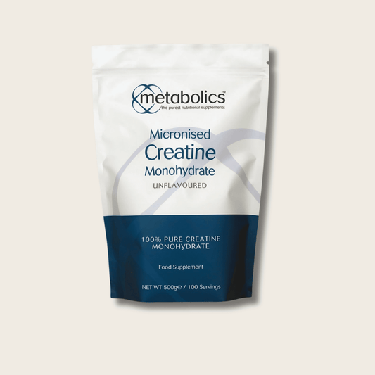 Micronised Creatine Monohydrate Powder - 100 servings - Metabolics