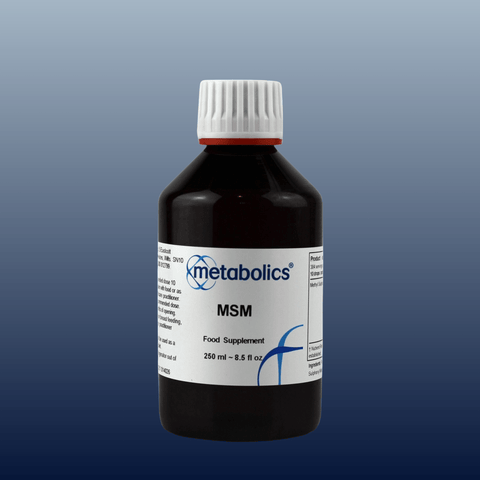 MSM liquid 100ml | Pure Methyl Sulphonyl Methane - Metabolics
