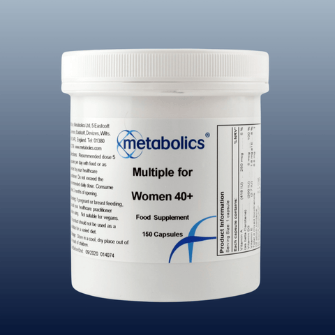 Multiple for Women 40 + (Pot Of 150 Capsules) - Metabolics