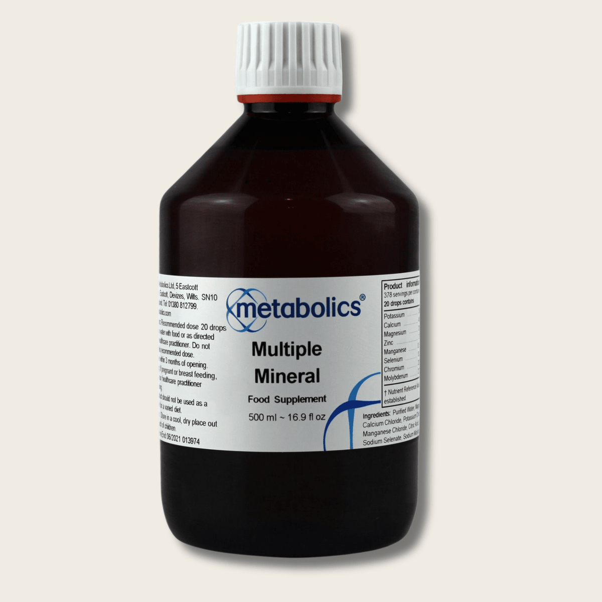 Multiple Mineral Liquid - Metabolics