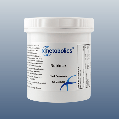 Nutrimax - 180 Capsules - Metabolics