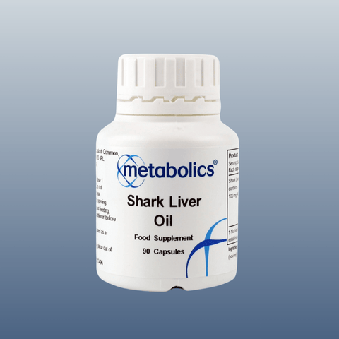 Shark Liver Oil - 90 capsules - Metabolics