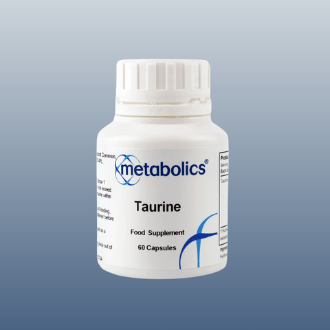 Taurine 480mg Capsules | Amino Acid Supplement - UK - Metabolics