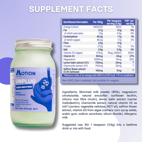 Unplug Kids Bedtime - Metabolics