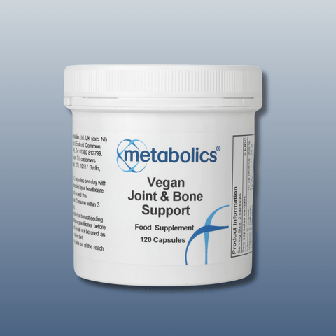 Vegan Joint and Bone Support - 120 Capsules - Metabolics
