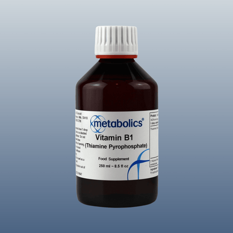 Vitamin B1 Thiamine Pyrophosphate Liquid | Active B1 for Energy & Heart Health - Metabolics