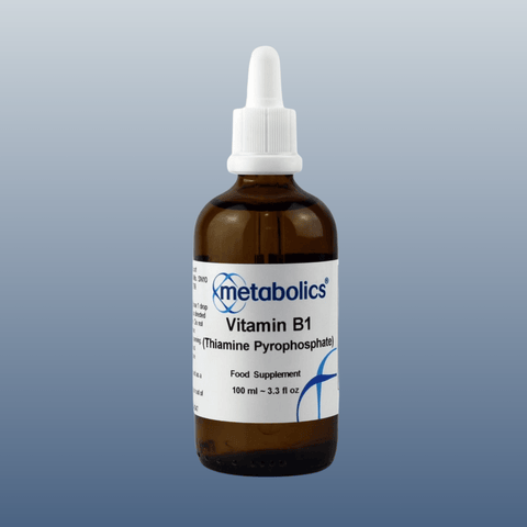 Vitamin B1 Thiamine Pyrophosphate Liquid | Active B1 for Energy & Heart Health - Metabolics