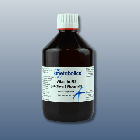 Vitamin B2 (Riboflavin 5 Phosphate) Liquid - Metabolics