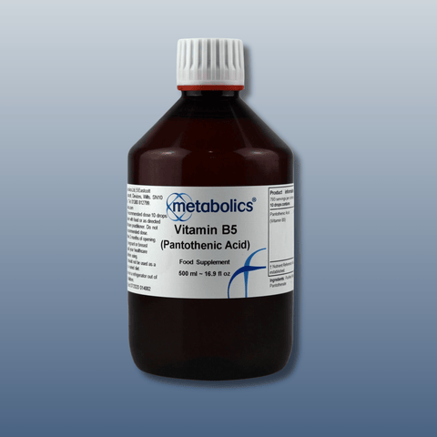 Vitamin B5 (Pantothenic Acid) Liquid - Metabolics