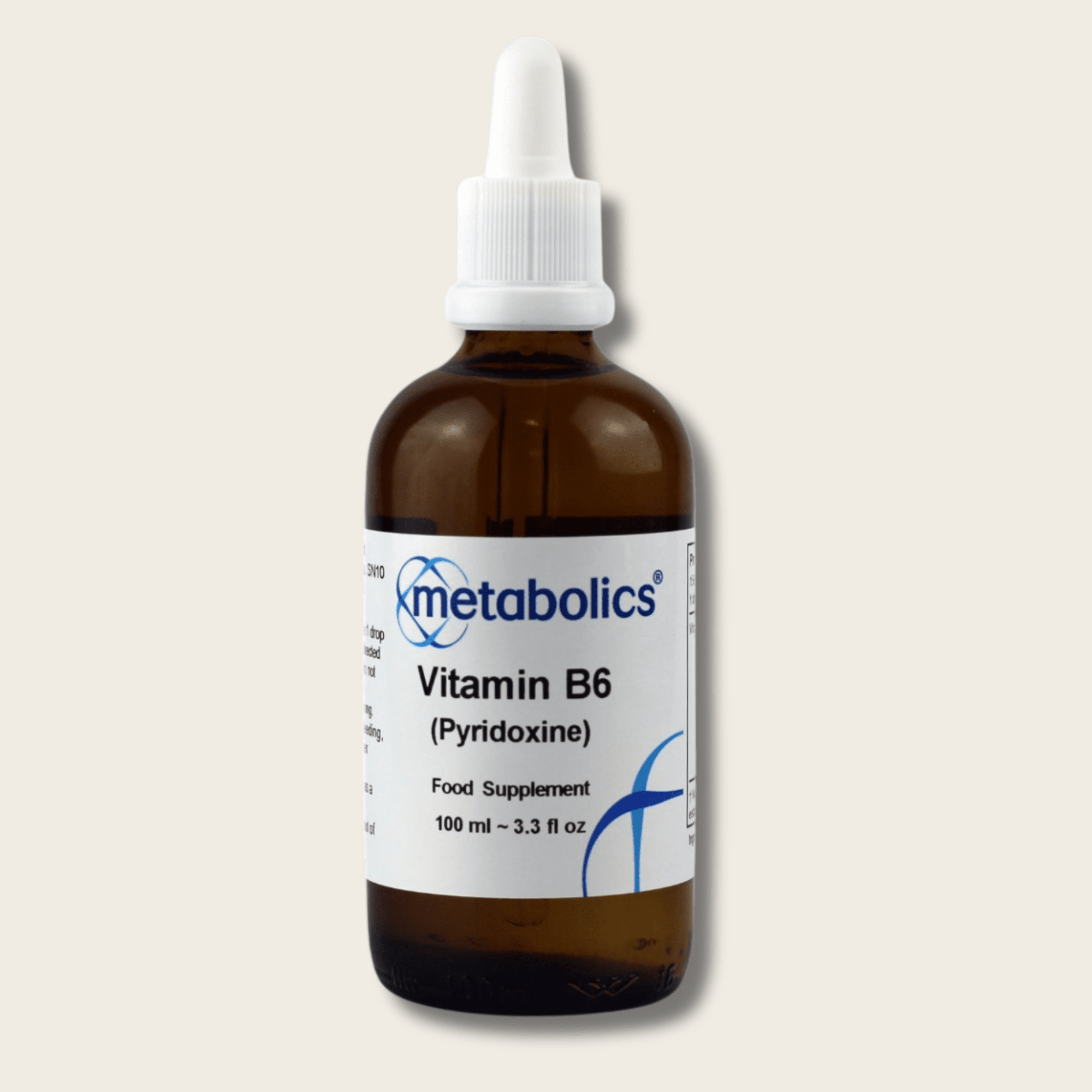 Vitamine B6 (chlorhydrate De Pyridoxine) 25mg - Métabolisme énergétique - 30/60/120 Capsules - Neuf