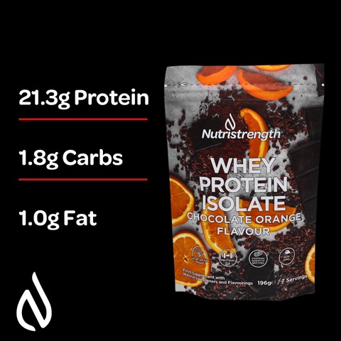 Whey Protein Isolate Chocolate Orange | Nutristrength - Metabolics