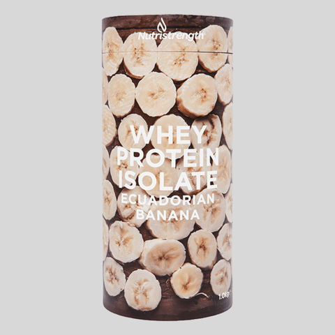 Whey Protein Isolate Ecuadorian Banana | Nutristrength - Metabolics