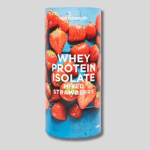 Whey Protein Isolate Mixed Strawberry | Nutristrength - Metabolics