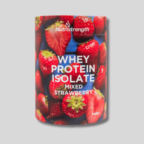 Whey Protein Isolate Mixed Strawberry | Nutristrength - Metabolics