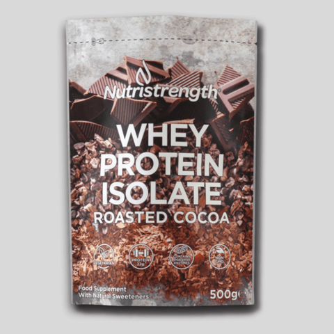 Whey Protein Isolate Roasted Cocoa | Nutristrength - Metabolics