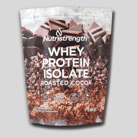Whey Protein Isolate Roasted Cocoa | Nutristrength - Metabolics