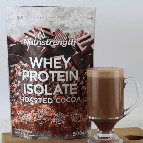 Whey Protein Isolate Roasted Cocoa | Nutristrength - Metabolics