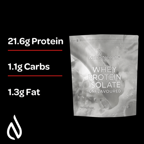 Whey Protein Isolate Unflavoured | Nutristrength - Metabolics