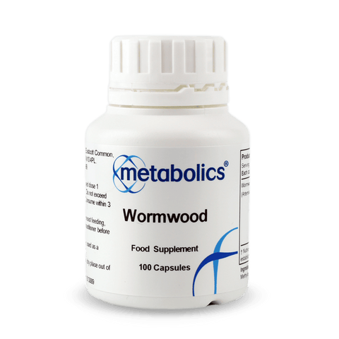 Wormwood (Pot of 100 capsules) - Metabolics