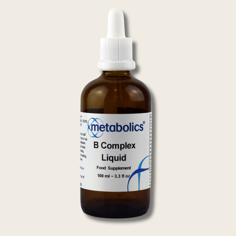 US Fast-Absorbing, High-Strength B Complex Liquid – Supports Energy, Mood, Skin & Cognitive Function- Metabolics