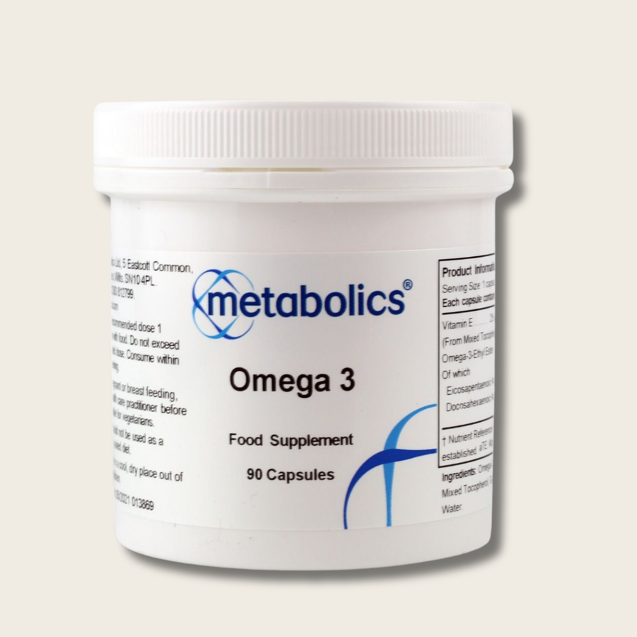Omega 3 EPA & DHA Capsules – Supports Heart, Brain & Eye Health-Metabolics