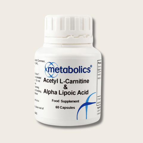 Acetyl L. Carnitine and Alpha Lipoic Acid - 60 capsules - Metabolics