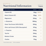 Adrenalmax (Pot Of 120 Capsules) - Metabolics