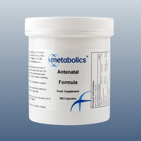 Antenatal Formula - 180 capsules - Metabolics