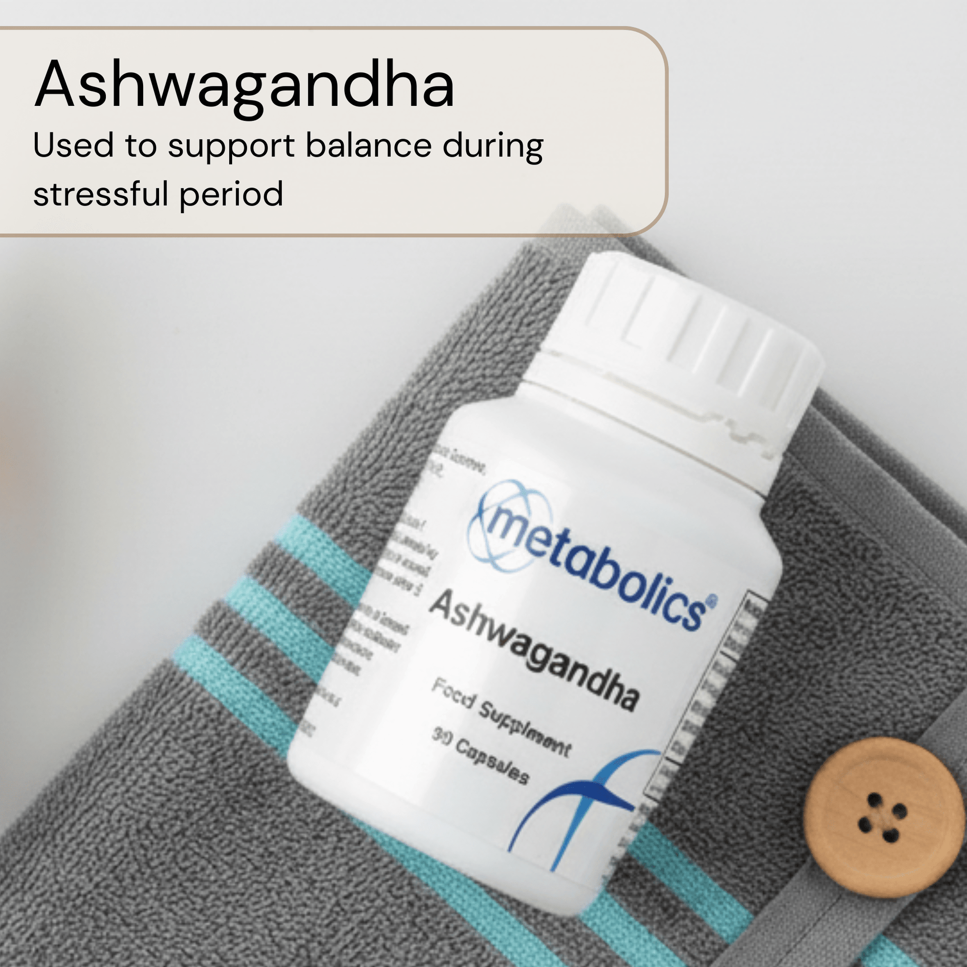 Ashwagandha Capsules | Metabolics Ashwagandha Capsules | Metabolics