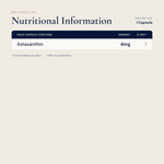 Astaxanthin - 60 Capsules - Metabolics