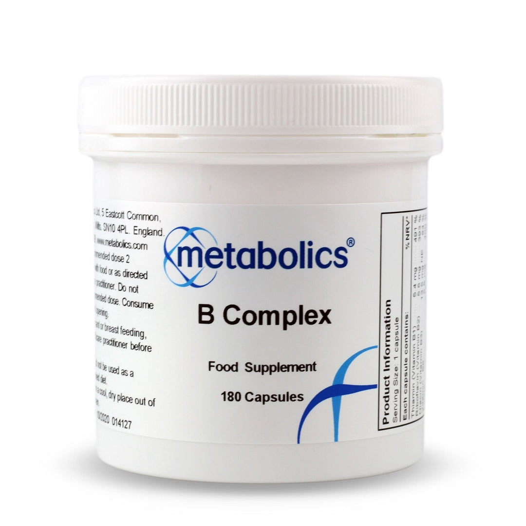 B Complex Capsules | Vitamin B Supplements | Metabolics