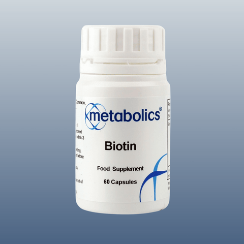 Biotin - 60 capsules - Metabolics