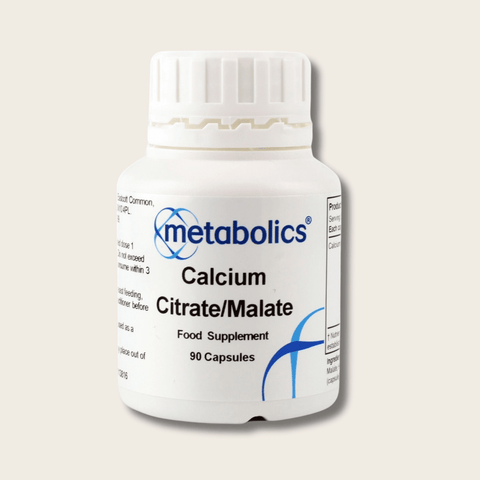 Calcium Citrate Malate - 90 capsules - Metabolics