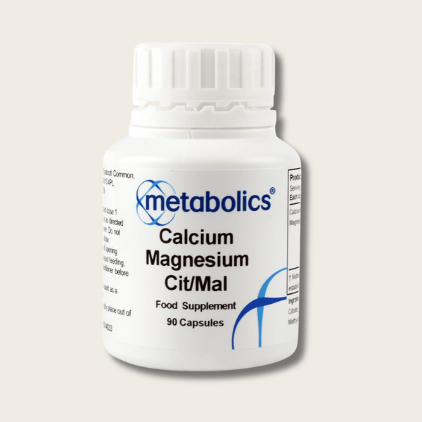 Calcium Magnesium Citrate Malate - 90 Capsules - Metabolics