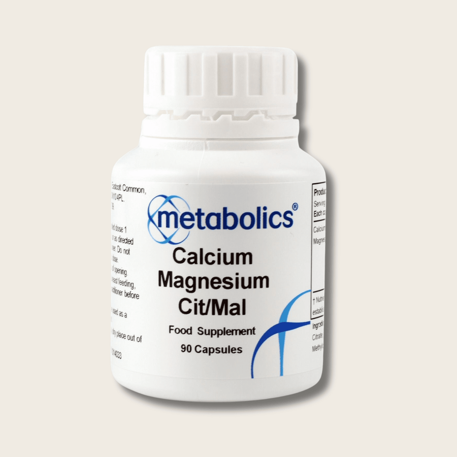 Calcium Magnesium Citrate Malate - 90 Capsules - Metabolics