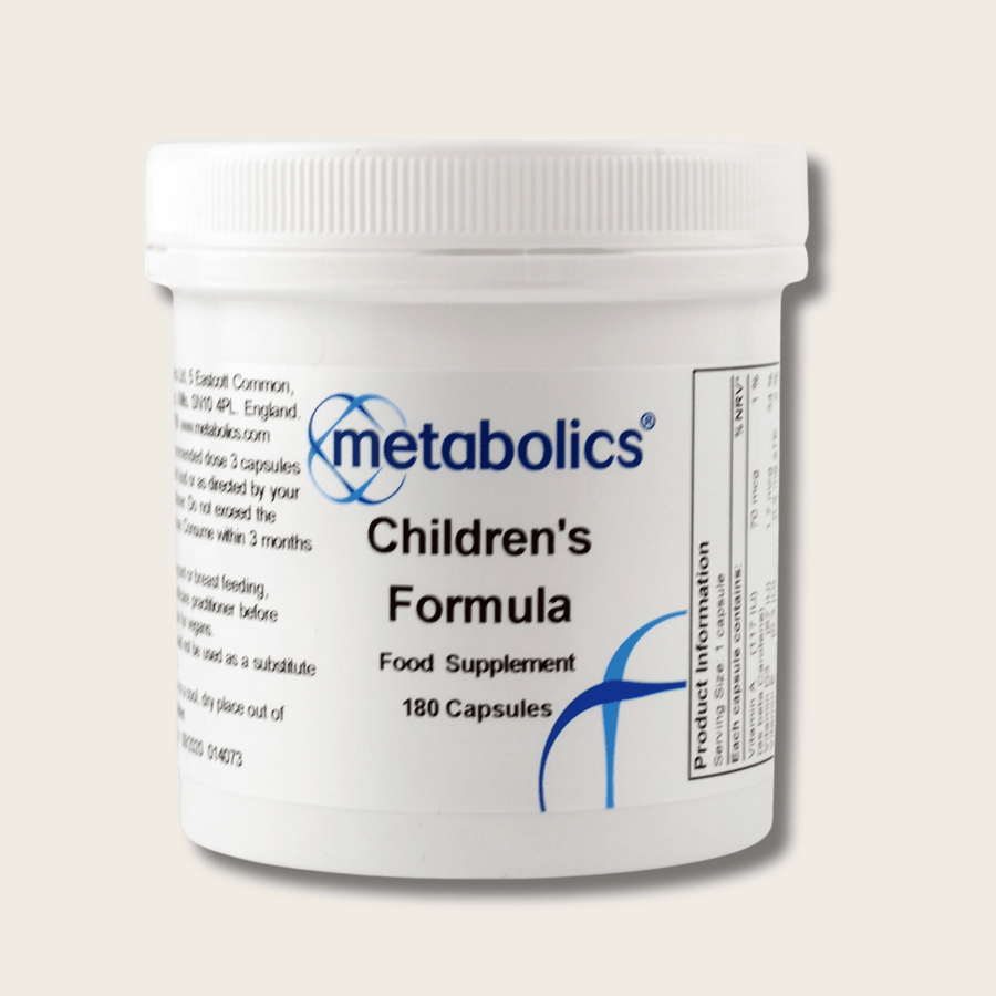 Childrens Formula - 180 capsules - Metabolics