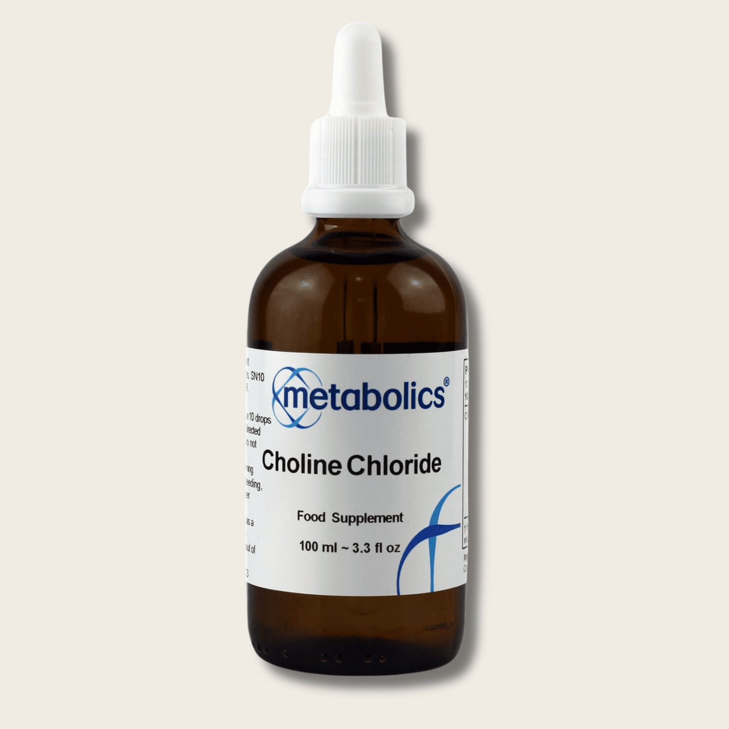 Choline Chloride 100ml Liquid - Metabolics