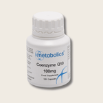 Co - Enzyme Q10 100mg Capsules | Antioxidant Support for Heart & Energy - Metabolics