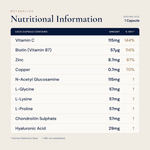 Collagen Formula - 60 Capsules - Metabolics