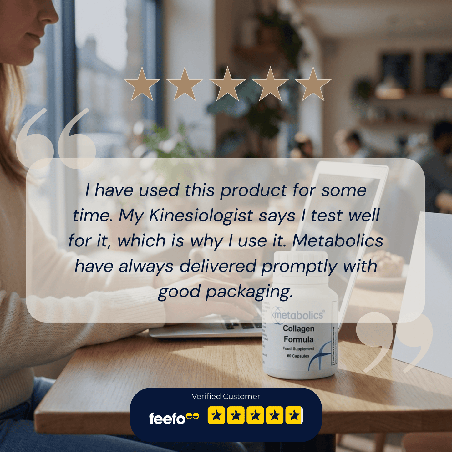 Collagen Formula - 60 Capsules - Metabolics