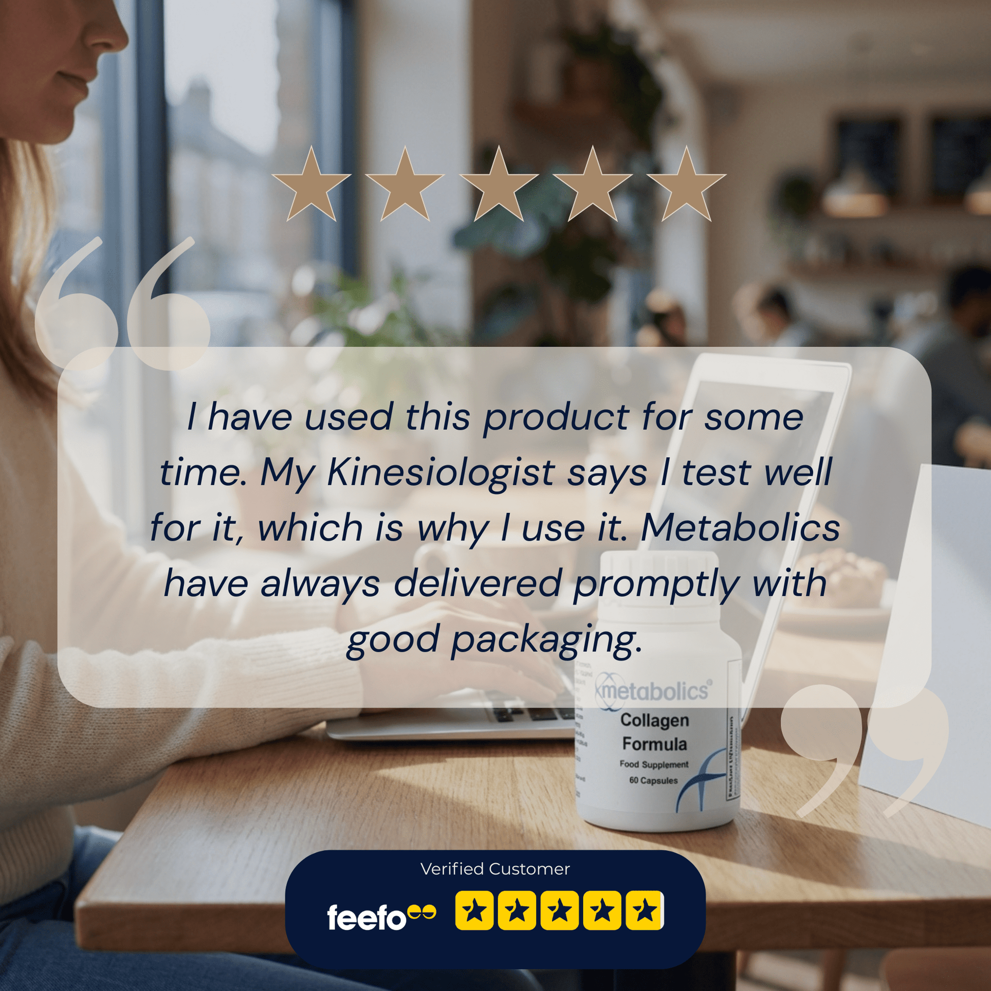 Collagen Formula - 60 Capsules - Metabolics