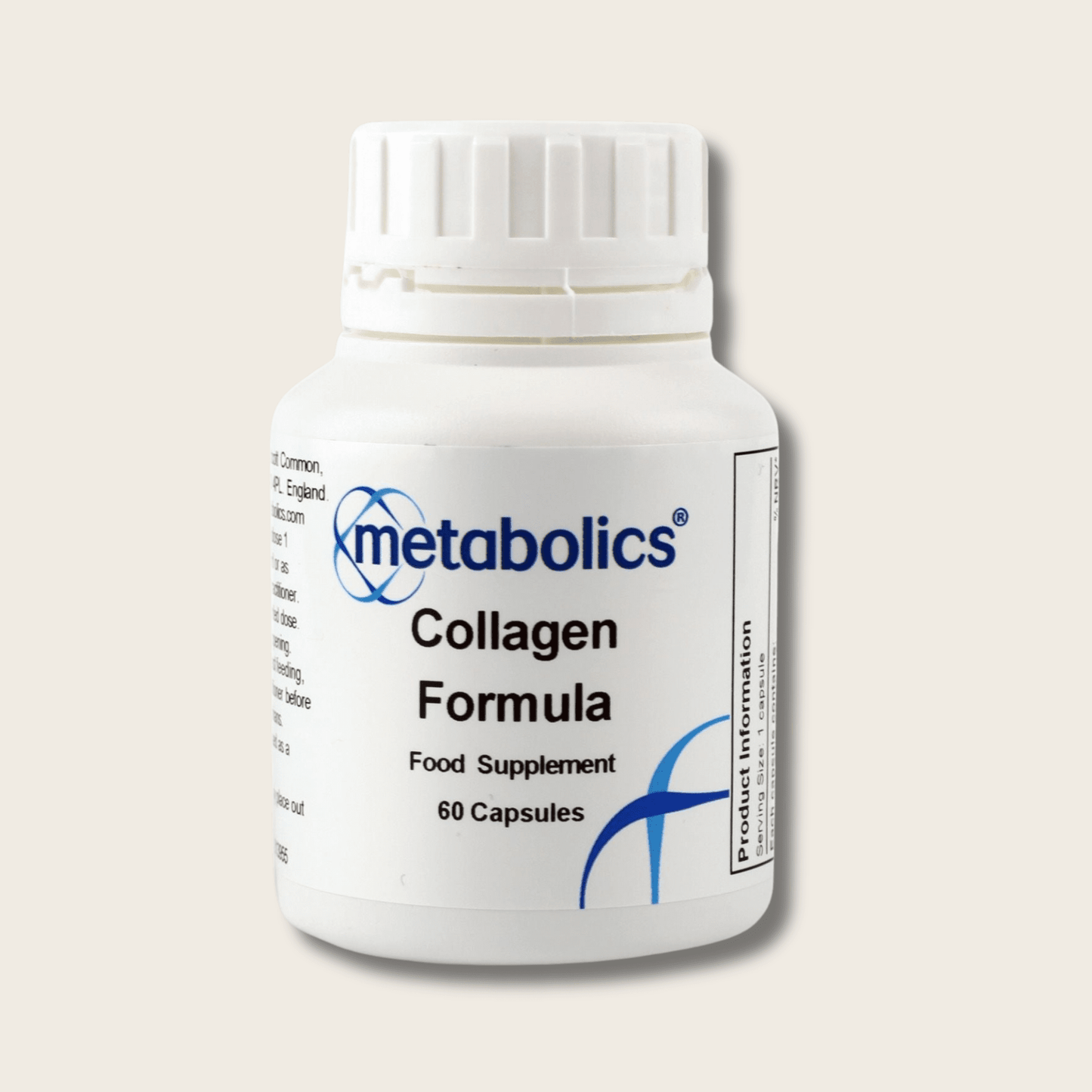 Collagen Formula - 60 Capsules - Metabolics