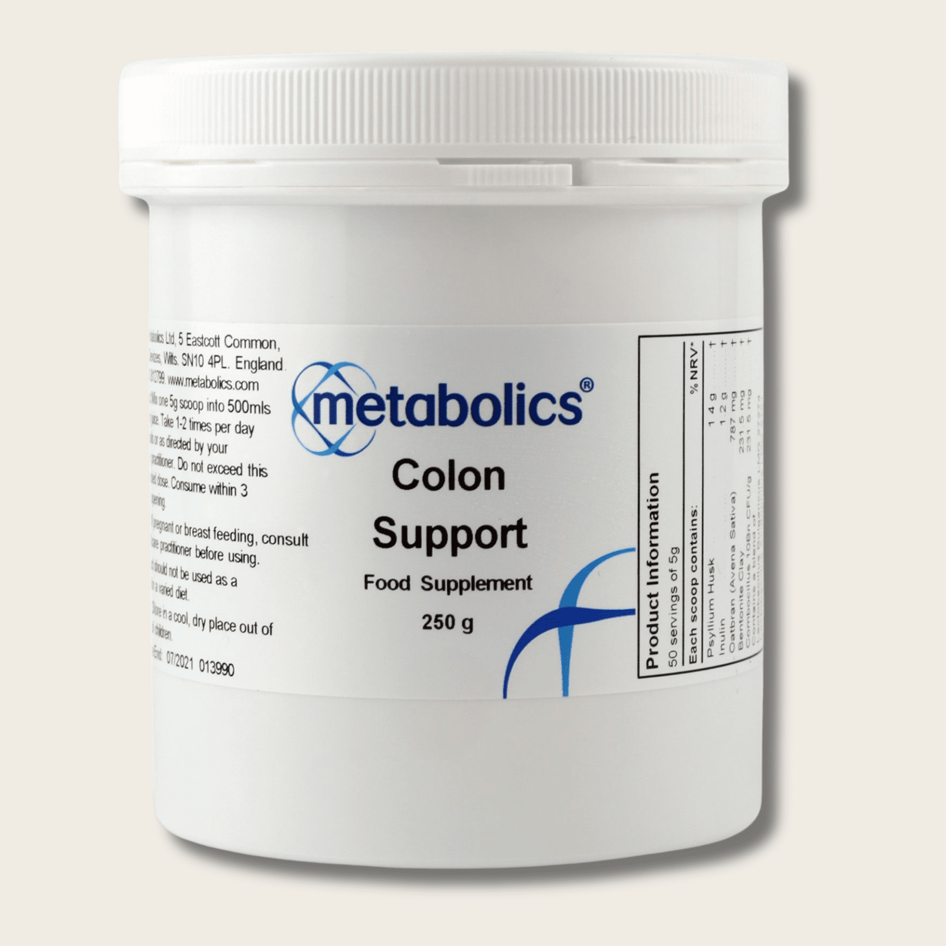 Colon Support Powder - Metabolics