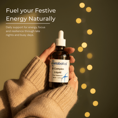Fast - Absorbing, High - Strength B Complex Liquid – Supports Energy, Mood, Skin & Cognitive Function - Metabolics