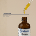 Fast - Absorbing, High - Strength B Complex Liquid – Supports Energy, Mood, Skin & Cognitive Function - Metabolics