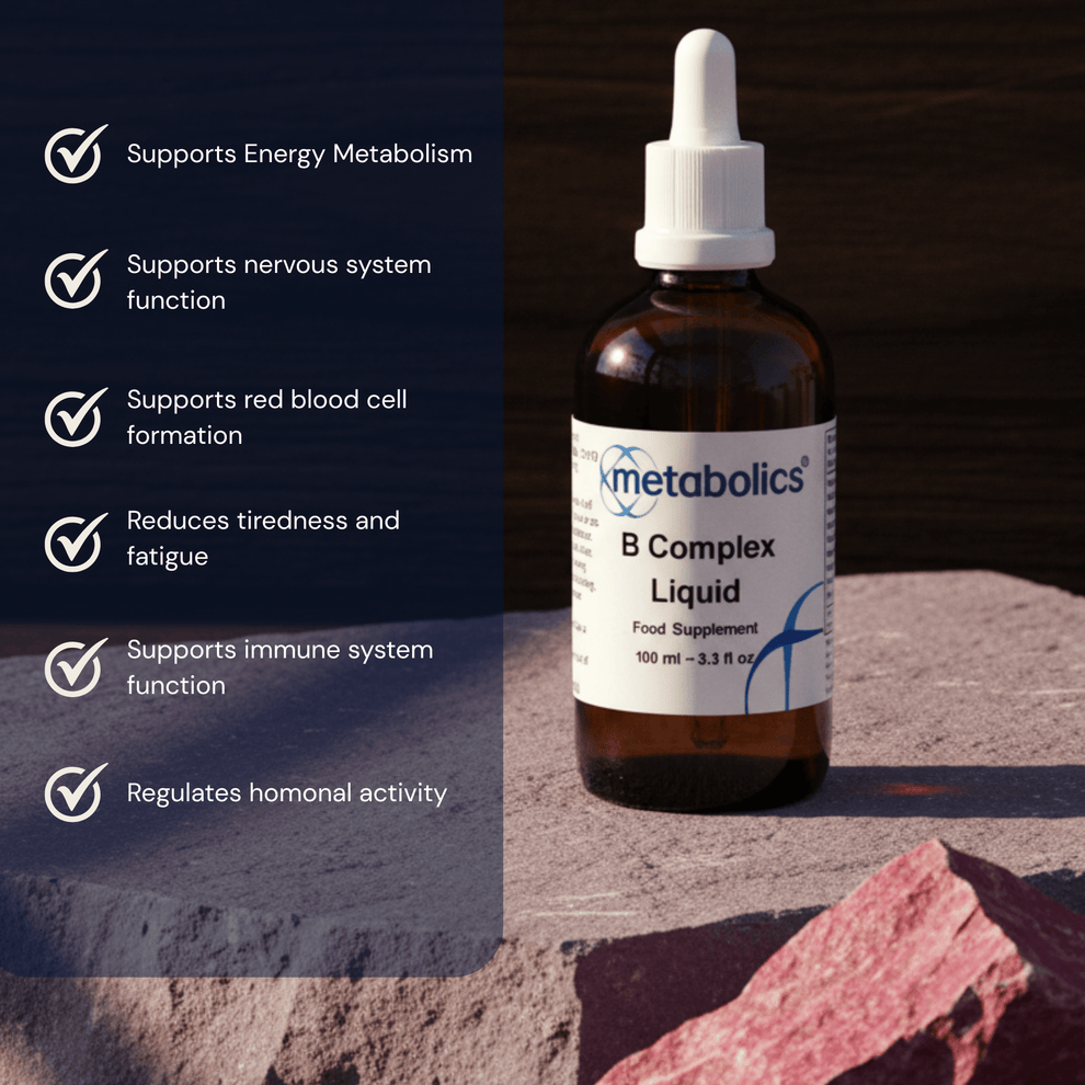 Fast-Absorbing, High-Strength B Complex Liquid | Metabolics