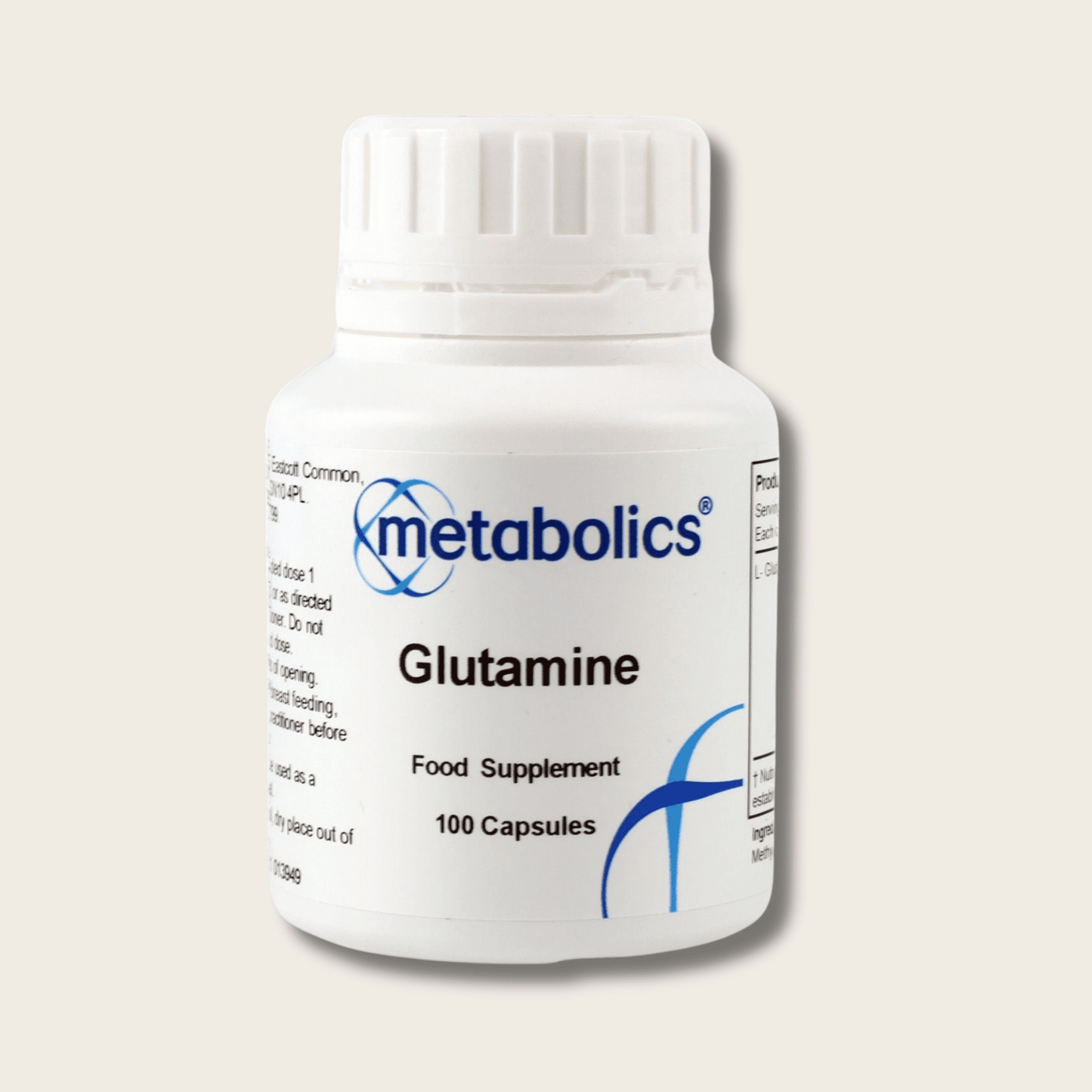 Glutamine - 100 capsules - Metabolics