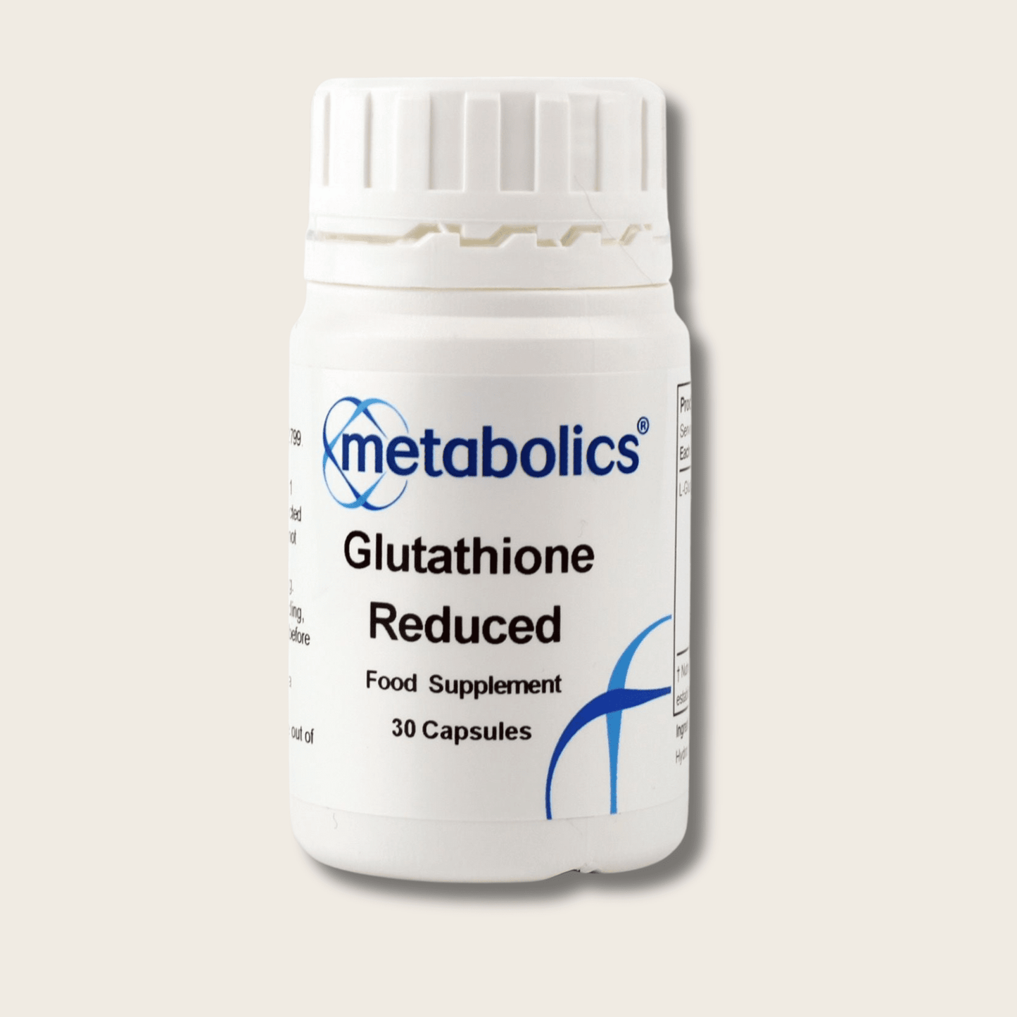 Glutathione Reduced - 30 capsules - Metabolics